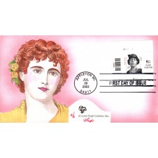 #3433 Edna Ferber Plate Pugh FDC