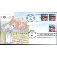 #3469 Flag Over Farm Dual Pugh FDC