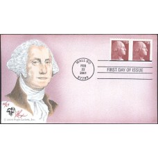 #3482 George Washington Pugh FDC