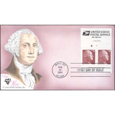 #3482 George Washington Tab Pugh FDC