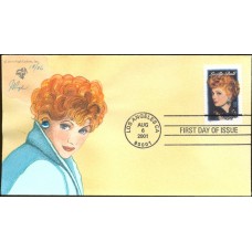 #3523 Lucille Ball Pugh FDC