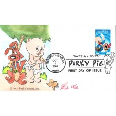 #3534 Porky Pig Pugh FDC