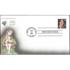 #3536 Madonna and Child Pugh FDC