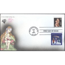 #3536 Madonna and Child Pugh FDC 15/34