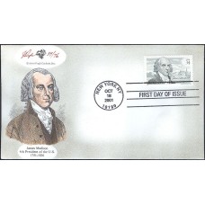 #3545 James Madison Pugh FDC