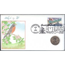 #3582 Greetings From Michigan Pugh FDC