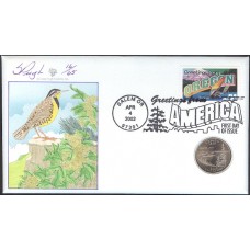 #3597 Greetings From Oregon Pugh FDC