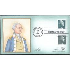 #3617-18 George Washington Pugh FDC