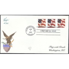 #3623//33 US Flag Pugh FDC