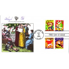 #3821-24 Holiday Music Makers Pugh FDC