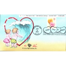 #3833 Love - Candy Hearts Tab Pugh FDC