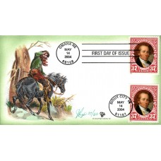 #3856 William Clark Dual Pugh FDC - NE/IA