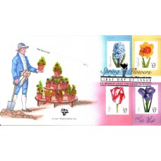 #3900-03 Spring Flowers Pugh FDC