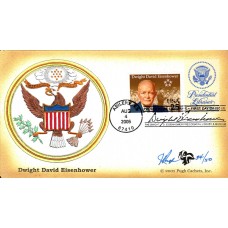 #3930 Presidential Libraries - Eisenhower Pugh FDC