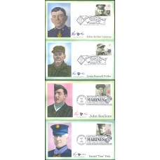 #3961-64 Distinguished Marines Pugh FDC Set