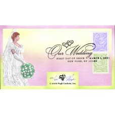 #3998-99 Doves - Wedding Pugh FDC