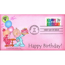 #4079 Happy Birthday Pugh FDC