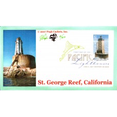 #4150 St. George Reef Lighthouse Pugh FDC