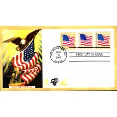 #4188//91 US Flag Pugh FDC