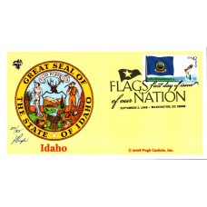 #4288 FOON: Idaho Flag Pugh FDC