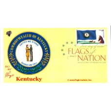 #4293 FOON: Kentucky Flag PNC Pugh FDC