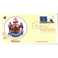 #4295 FOON: Maine Flag Pugh FDC