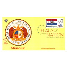 #4301 FOON: Missouri Flag Pugh FDC