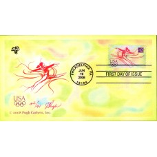 #4334 Beijing Summer Olympics Pugh FDC