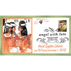 #4477 Angel With Lute Pugh FDC