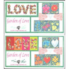 #4531-40 Garden of Love Pugh FDC Set