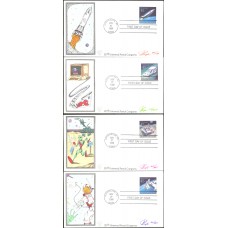 #C122-25 Future Mail Delivery Pugh FDC Set