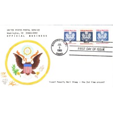 #O143 Official - Eagle Pugh FDC