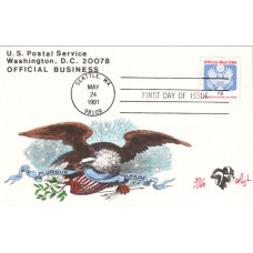 #O147 Official - Eagle Pugh FDC