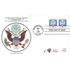 #O153 Official - Eagle Pugh FDC