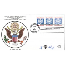 #O154-56 Official - Eagle Pugh FDC