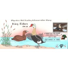 #RW58 King Eiders Pugh FDC