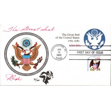 #U602 US Great Seal Pugh FDC