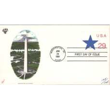 #U619 USA - Star Pugh FDC