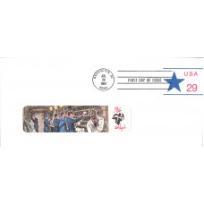 #U623 USA - Star Pugh FDC