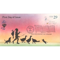 #U624 Country Geese Pugh FDC