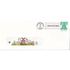 #U632 Liberty Bell Pugh FDC