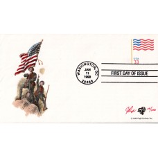 #U642 Stylized Flag Pugh FDC