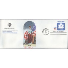 #UO89 Official - Eagle Pugh FDC