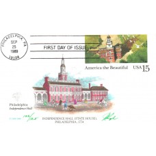 #UX135 Independence Hall Pugh FDC