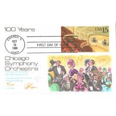 #UX152 Chicago Orchestra Hall Pugh FDC