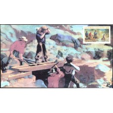 #3316 California Gold Rush Pyrrhus FDC