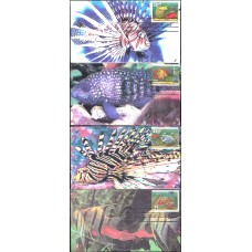 #3317-20 Aquarium Fish Pyrrhus FDC Set