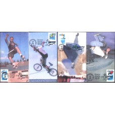 #3321-24 Xtreme Sports Pyrrhus FDC Set