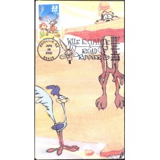 #3391 Wile Coyote - Roadrunner Pyrrhus FDC