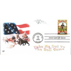 #4341 Take Me Out to the Ballgame QCR FDC